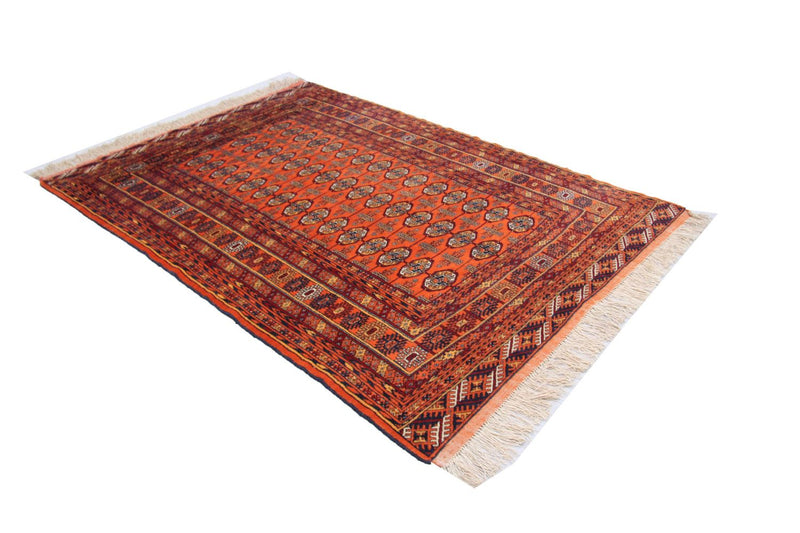 Afghansk matta - 177 x 119 cm - orange