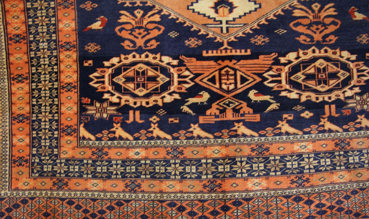 Afghansk matta 129x107cm - Oriental Carpet