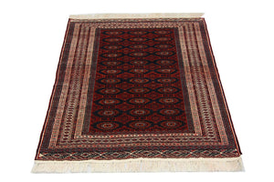 Afghansk matta - 177 x 133 cm - blå