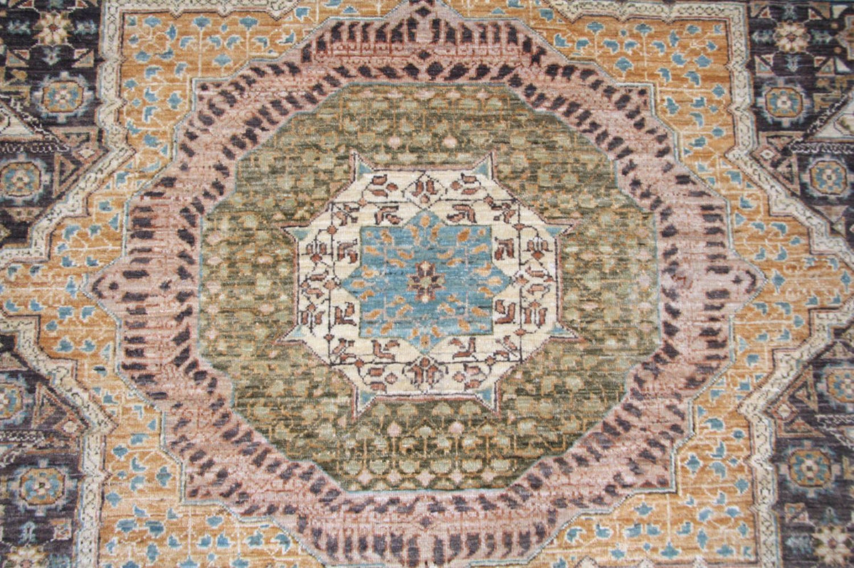 Ziegler Carpet - 354 x 271 cm - blå