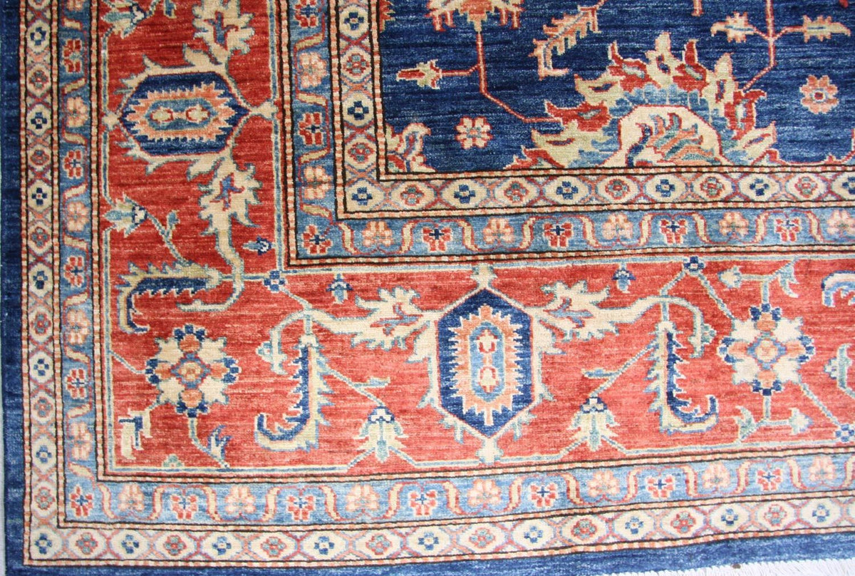 Ziegler Carpet - Kazak - 303 x 246 cm - blå
