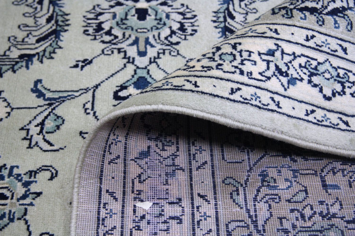 Persiska mattor - Keshan - 362 x 251 cm - blå