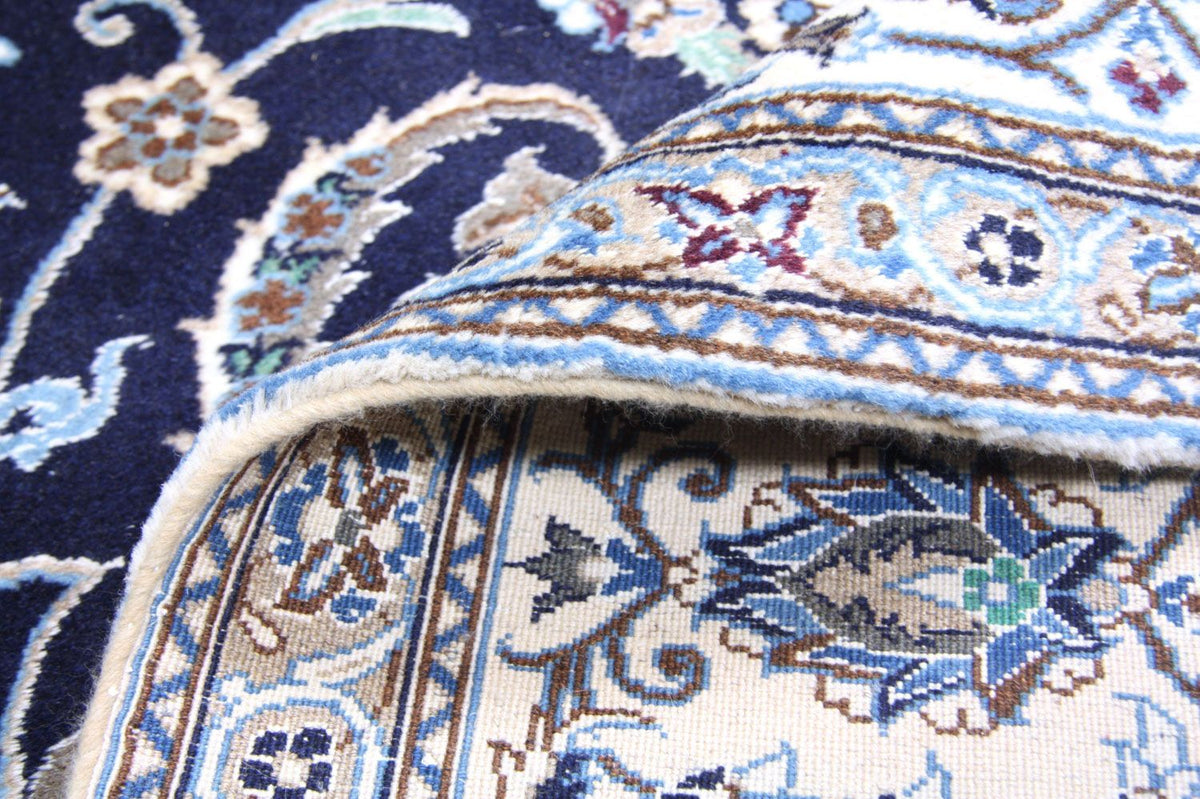 Persisk matta - Nain - 334 x 245 cm - mörkblå