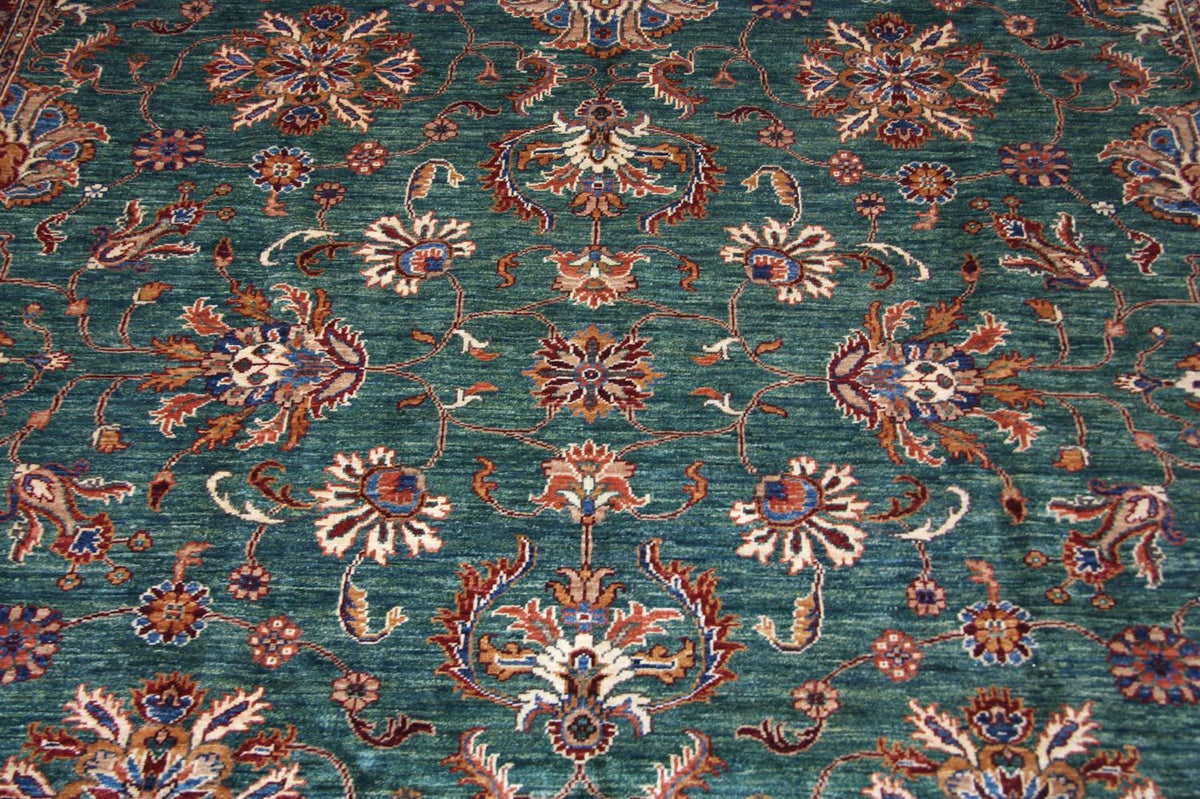 Ziegler Carpet - 295 x 250 cm - grön