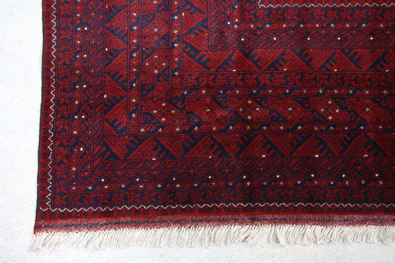 Afghansk matta - Bukhara - 334 x 247 cm - röd