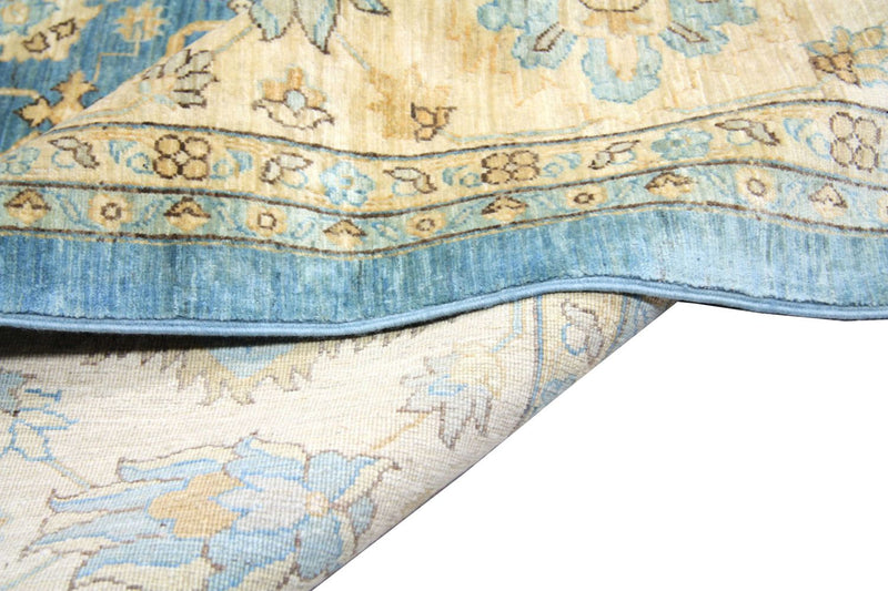 Ziegler Carpet - 366 x 266 cm - blå