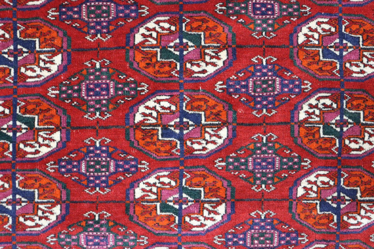 Afghansk matta - Bukhara - 180 x 123 cm - röd
