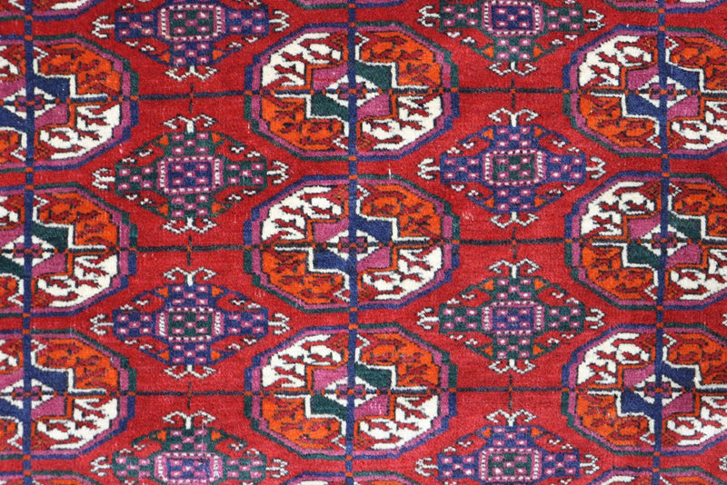 Afghansk matta - Bukhara - 180 x 123 cm - röd