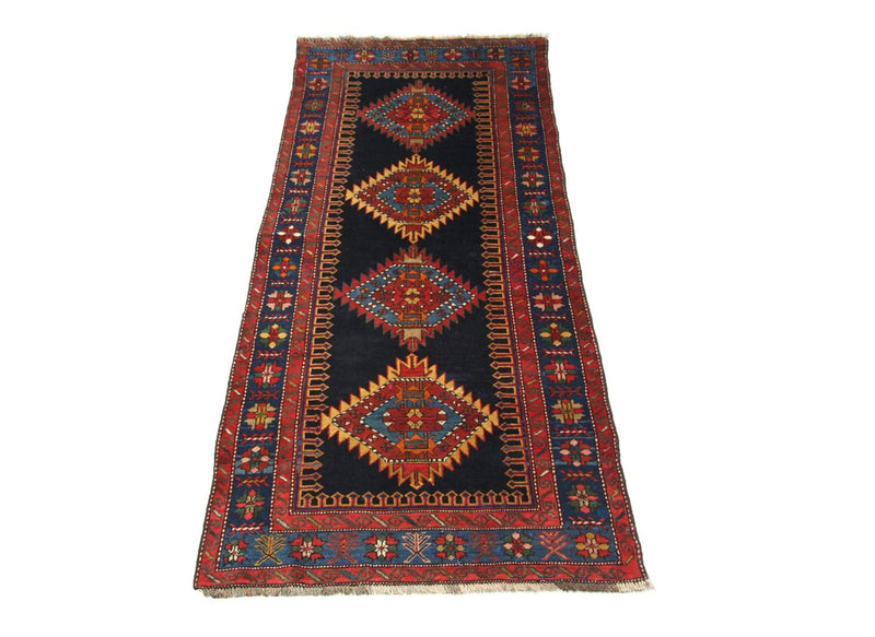 Runner Ziegler Carpet - Kazak - 268 x 110 cm - blå