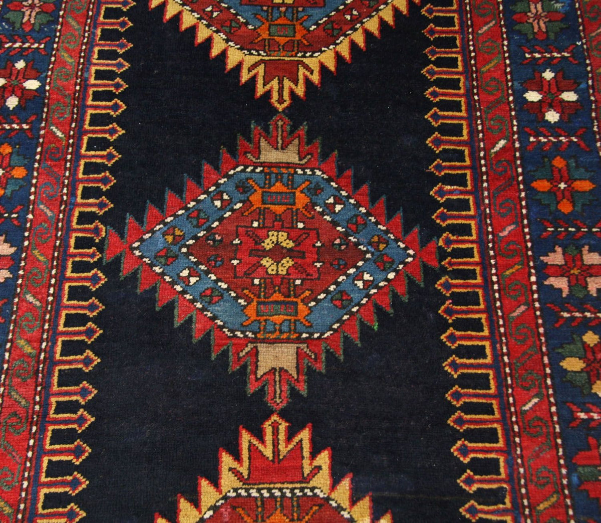 Runner Ziegler Carpet - Kazak - 268 x 110 cm - blå