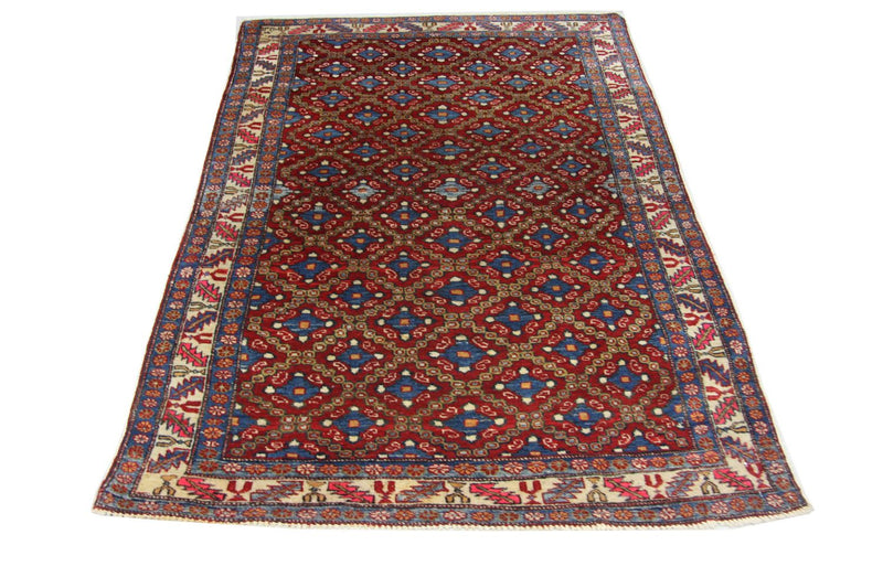 Afghansk matta - Bukhara - 202 x 123 cm - blå