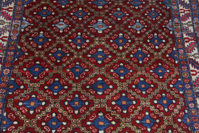 Afghansk matta - Bukhara - 202 x 123 cm - blå
