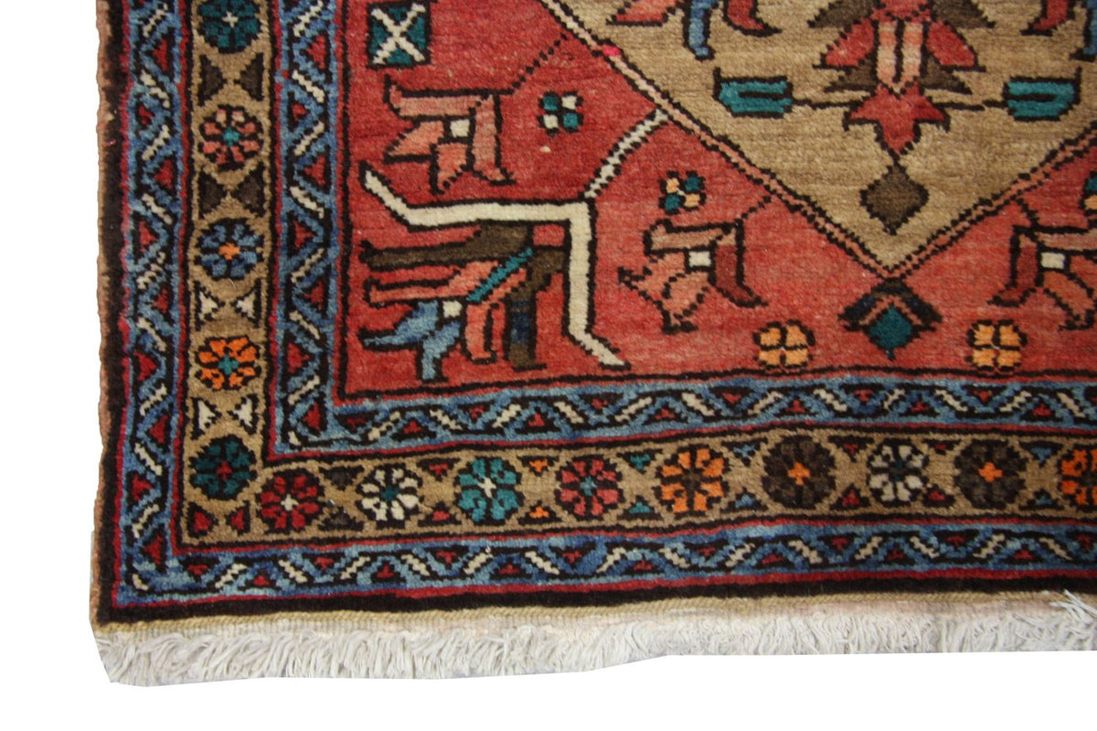 Runner Persisk matta - Nomadic - 340 x 102 cm - röd