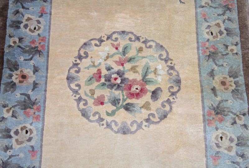 Silk matta - China Silk - 136 x 70 cm - blå