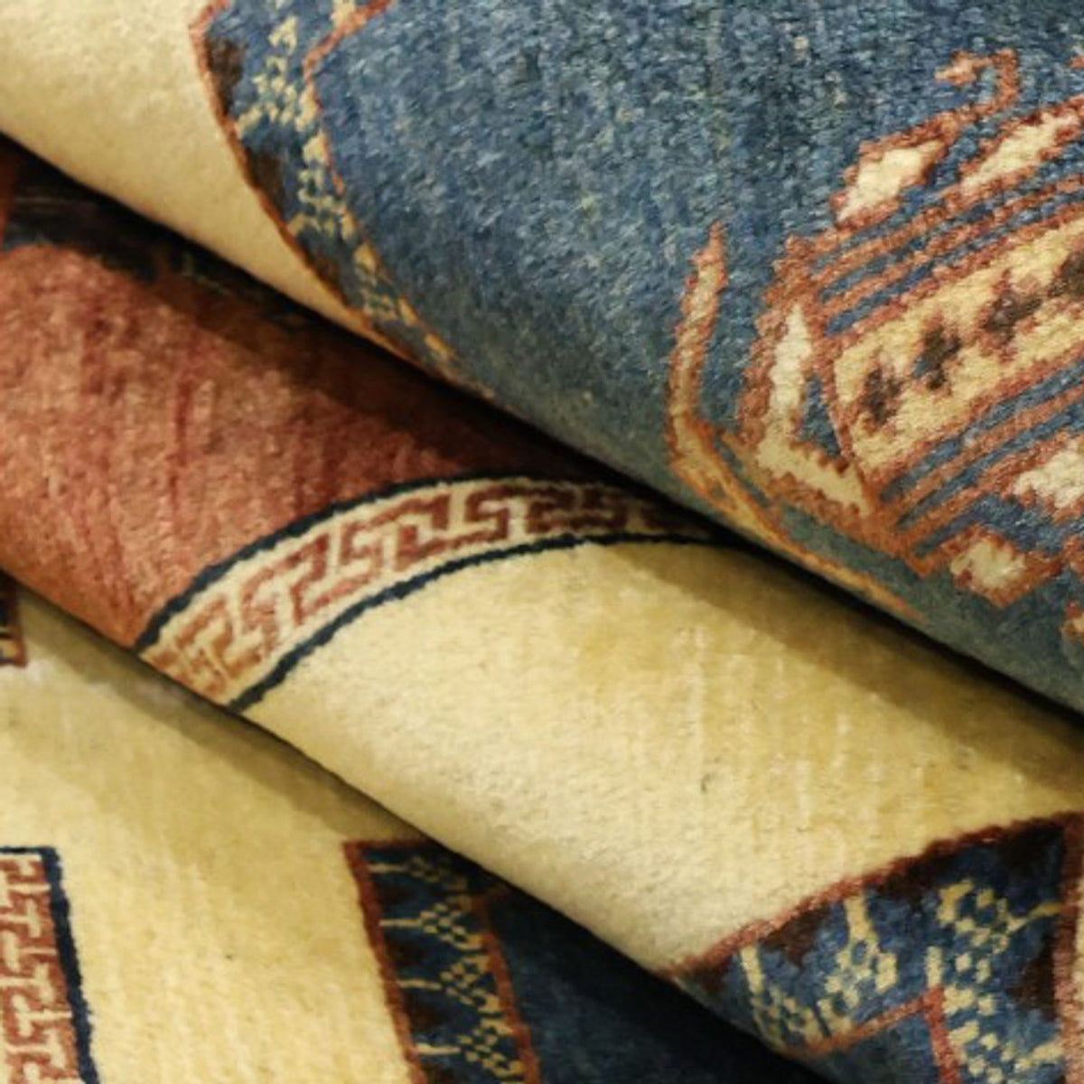 Gabbeh-matta - Kashkuli Persiska - Kungliga - 205 x 152 cm - flerfärgad