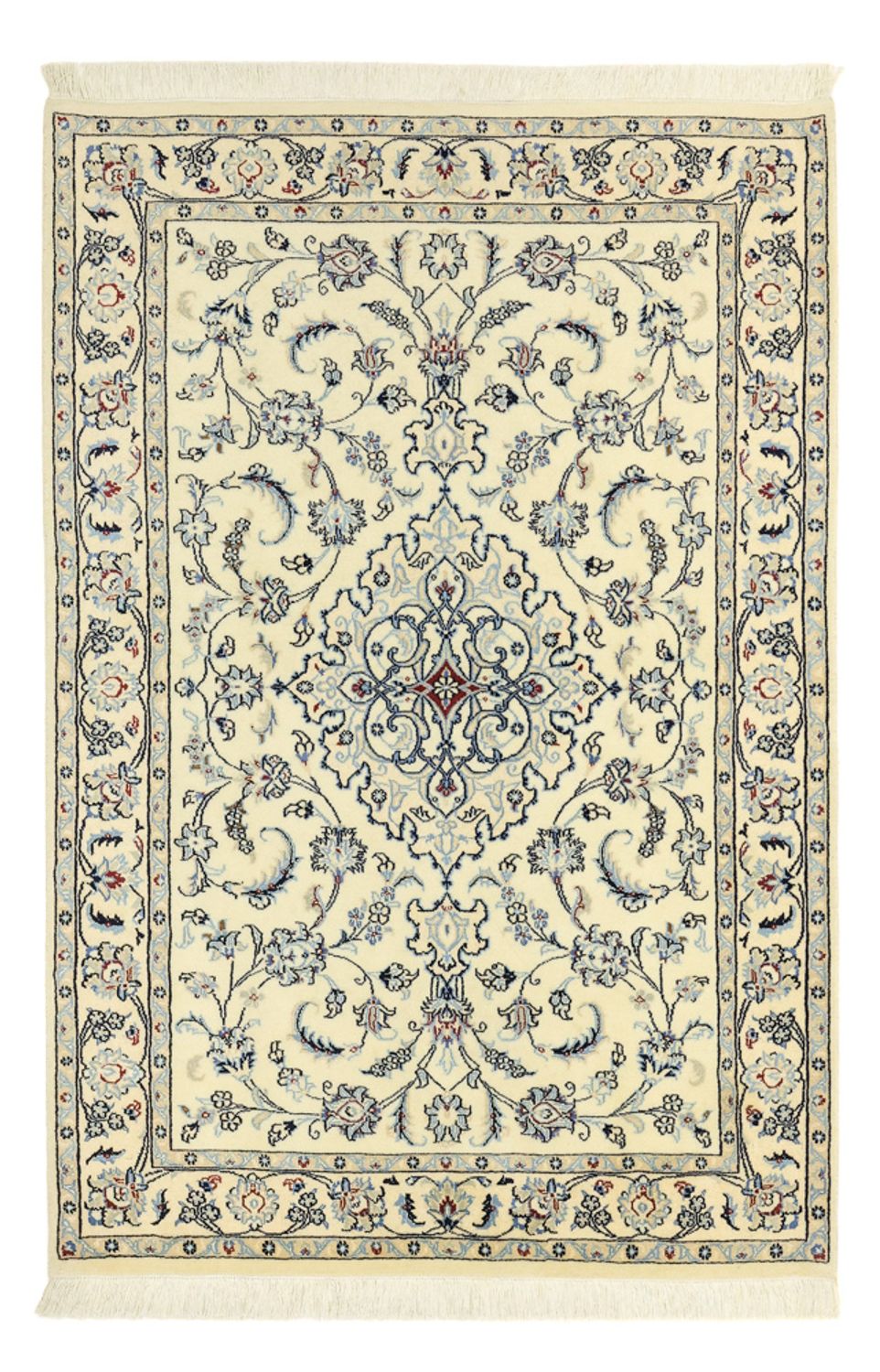 Persisk matta - Nain - Royal - Kungliga - 159 x 108 cm - beige