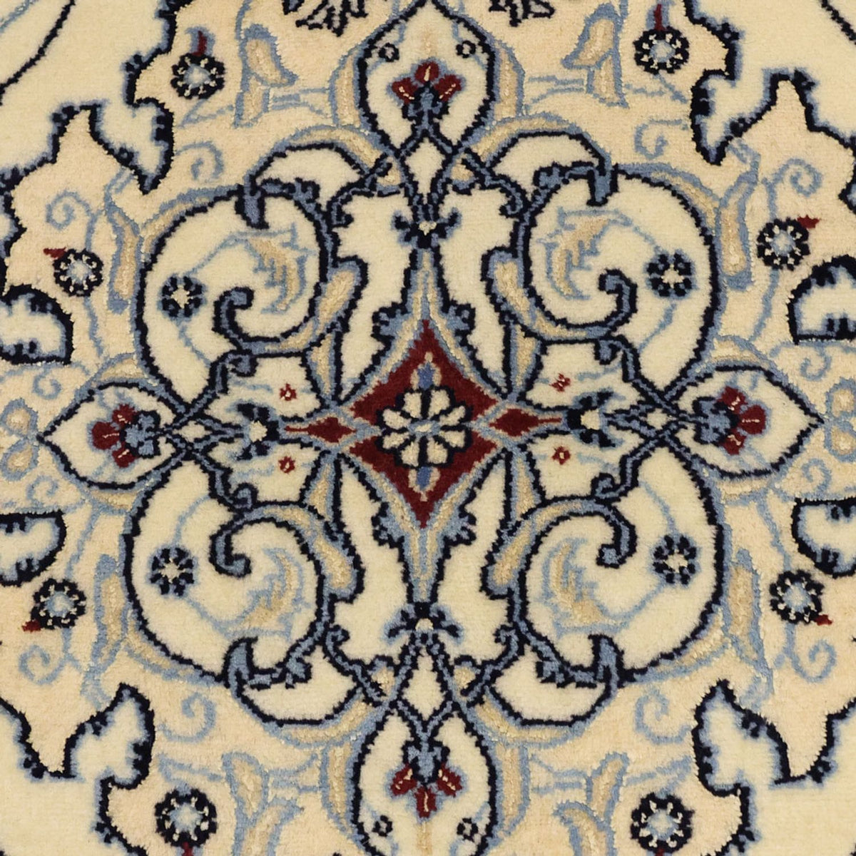 Persisk matta - Nain - Royal - Kungliga - 159 x 108 cm - beige