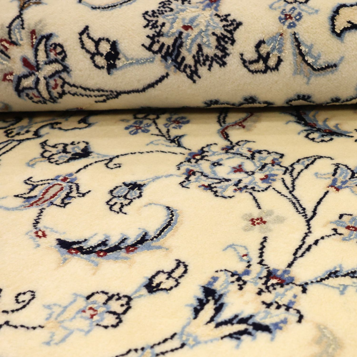 Persisk matta - Nain - Royal - Kungliga - 159 x 108 cm - beige