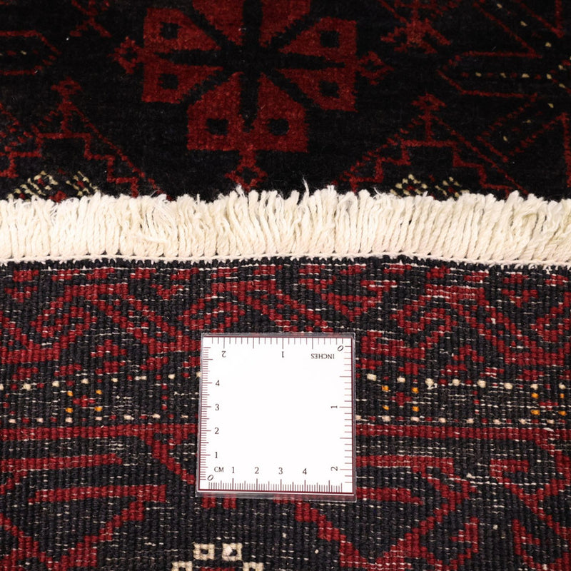 Runner Baluch-matta - 193 x 104 cm - mörkröd