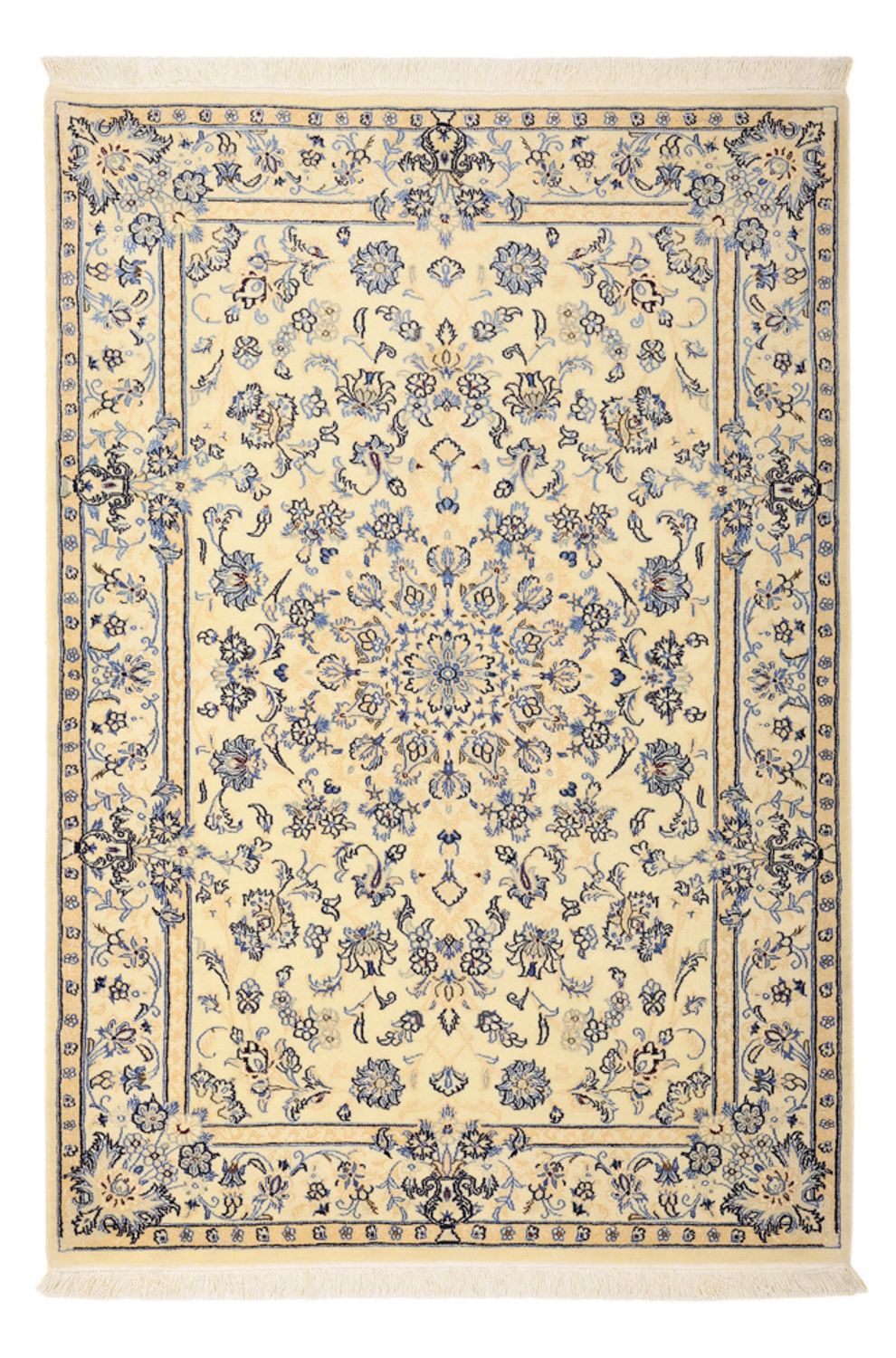 Persisk matta - Nain - Royal - Kungliga - 156 x 105 cm - beige