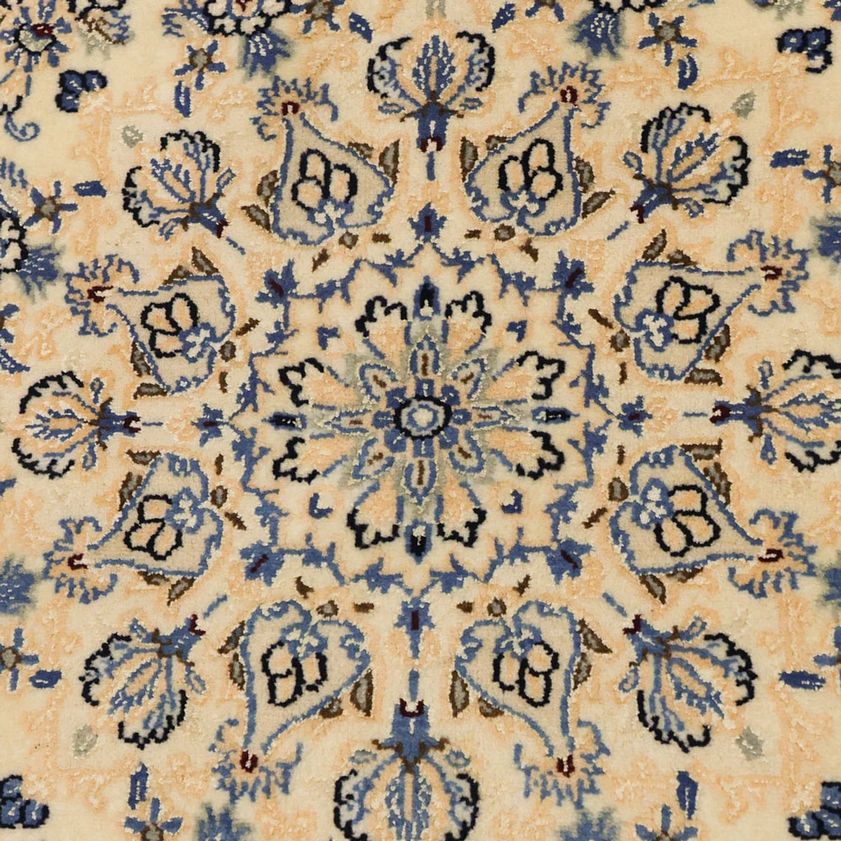 Persisk matta - Nain - Royal - Kungliga - 156 x 105 cm - beige