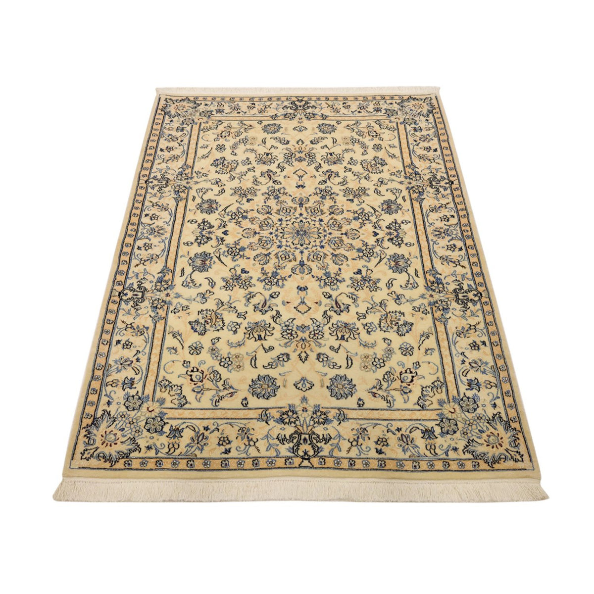 Persisk matta - Nain - Royal - Kungliga - 156 x 105 cm - beige
