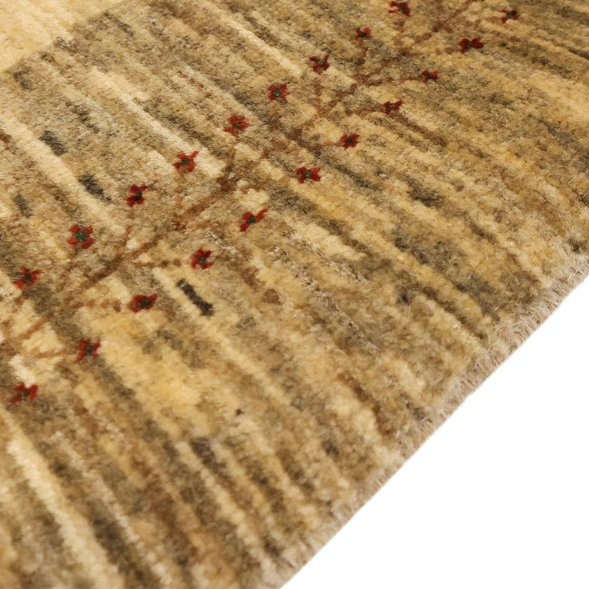 Gabbeh-matta - Kashkuli Persiska - 174 x 115 cm - ljusbeige