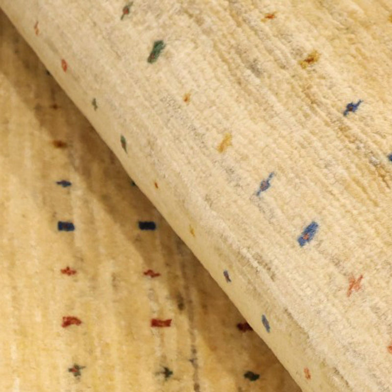 Gabbeh-matta - Kashkuli Persiska - 174 x 115 cm - ljusbeige