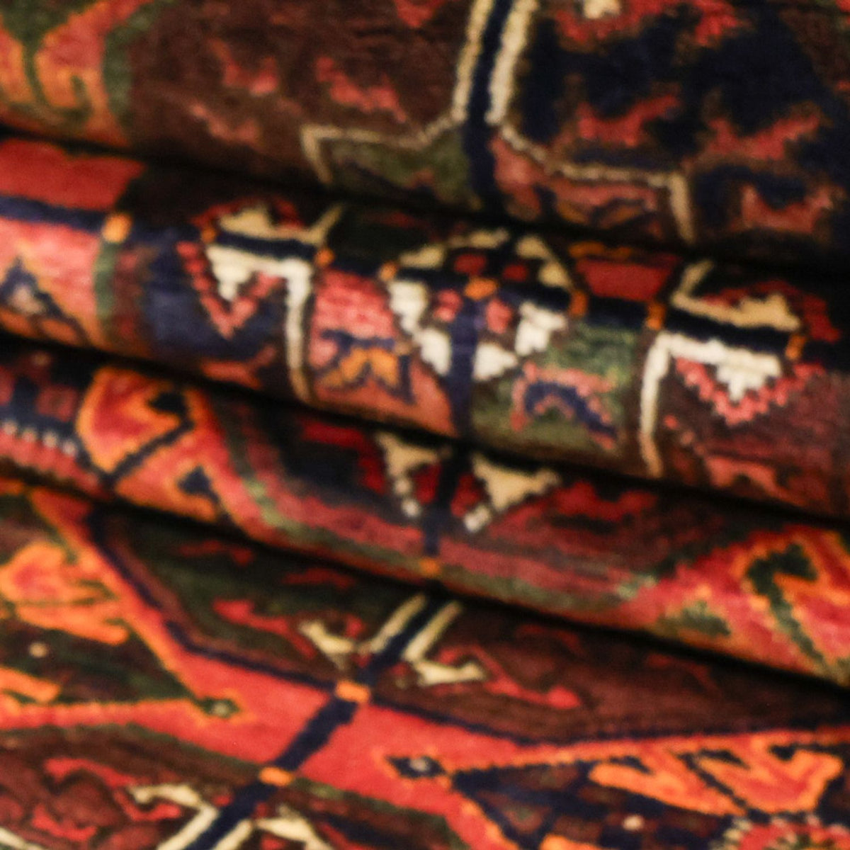 Runner Baluch-matta - 254 x 117 cm - brun