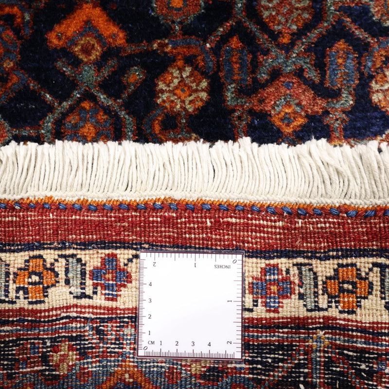 Persisk matta - Bijar - 257 x 143 cm - mörkröd