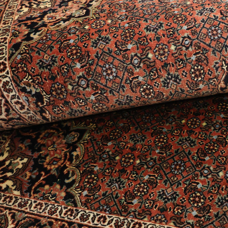 Persisk matta - Bijar - Kungliga - 152 x 89 cm - mörk beige