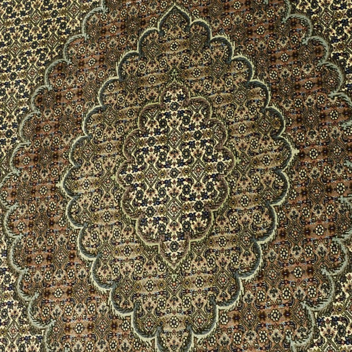 Persisk matta - Tabriz - Royal - Kungliga - 309 x 199 cm - silver