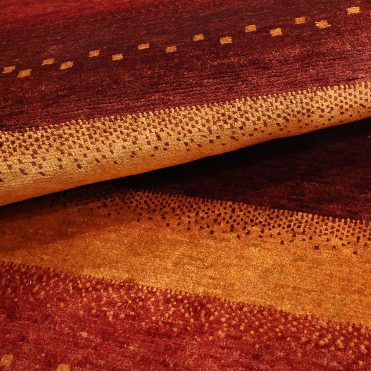 Gabbeh-matta - Kashkuli Persiska - 118 x 98 cm - flerfärgad