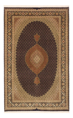 Persisk matta - Tabriz - Royal - Kungliga - 309 x 199 cm - mörk beige