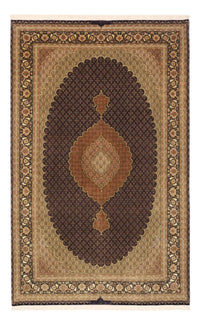 Persisk matta - Tabriz - Royal - Kungliga - 309 x 199 cm - mörk beige