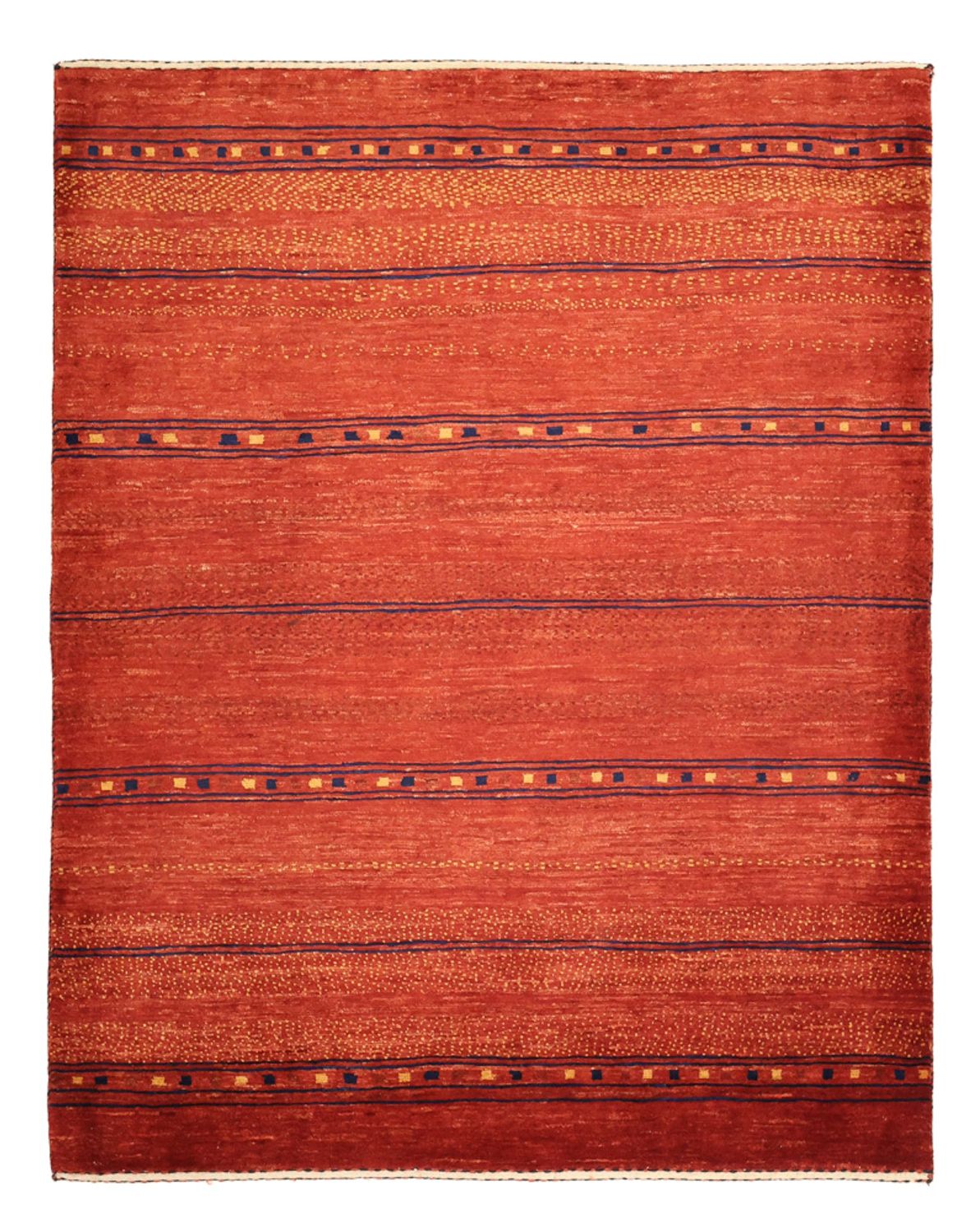 Gabbeh-matta - Kashkuli Persiska - 129 x 103 cm - flerfärgad