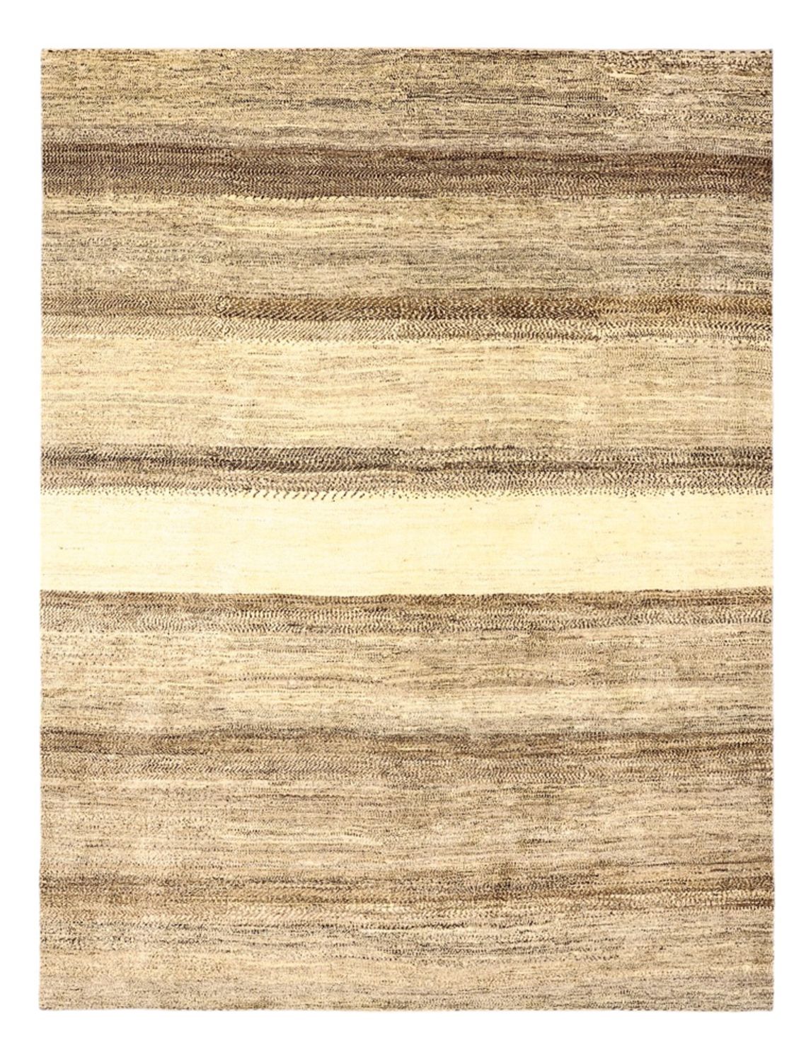 Gabbeh-matta - persisk - 329 x 247 cm - mörk beige
