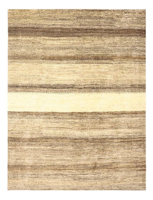 Gabbeh-matta - persisk - 329 x 247 cm - mörk beige