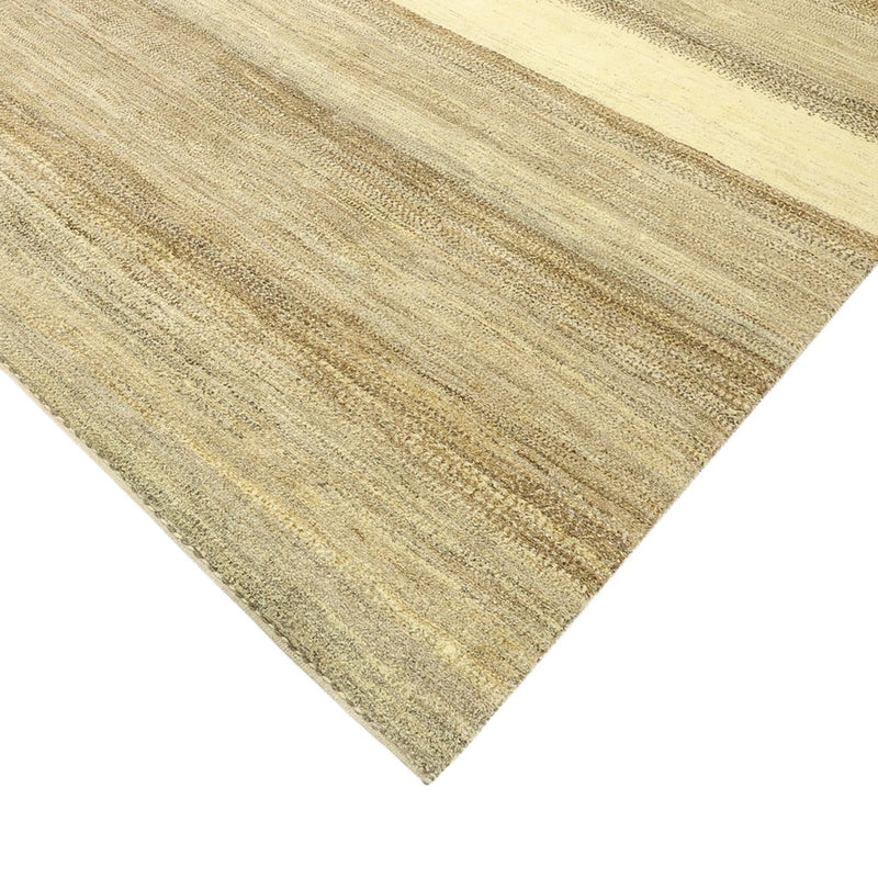 Gabbeh-matta - persisk - 329 x 247 cm - mörk beige