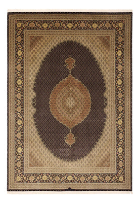 Persisk matta - Tabriz - Royal - Kungliga - 350 x 249 cm - mörkbrun