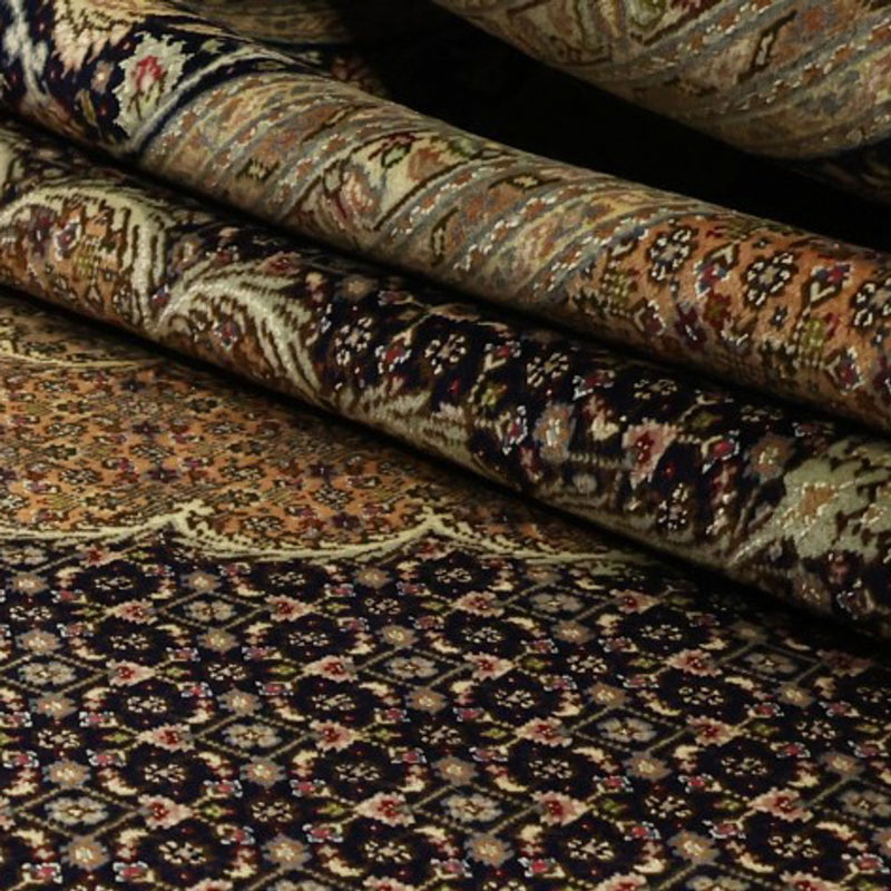 Persisk matta - Tabriz - Royal - Kungliga - 350 x 249 cm - mörkbrun