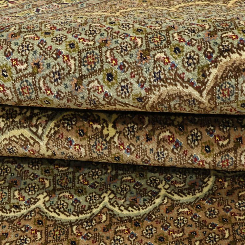Persisk matta - Tabriz - Royal - Kungliga - 302 x 200 cm - mörk beige