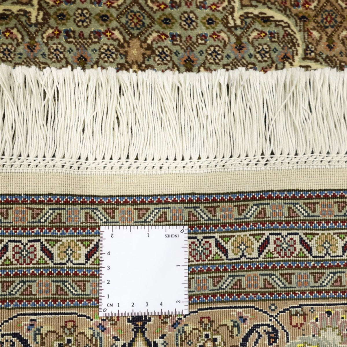 Persisk matta - Tabriz - Royal - Kungliga - 302 x 200 cm - mörk beige