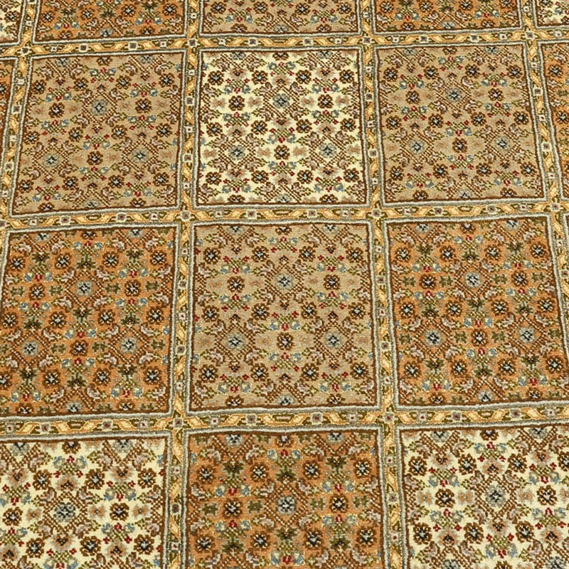 Persisk matta - Tabriz - Royal - Kungliga - 207 x 151 cm - mörk beige
