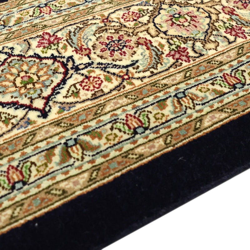 Persisk matta - Tabriz - Royal - Kungliga - 194 x 153 cm - mörk beige