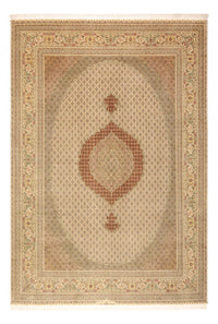 Persisk matta - Tabriz - Royal - Kungliga - 357 x 248 cm - ljusbeige