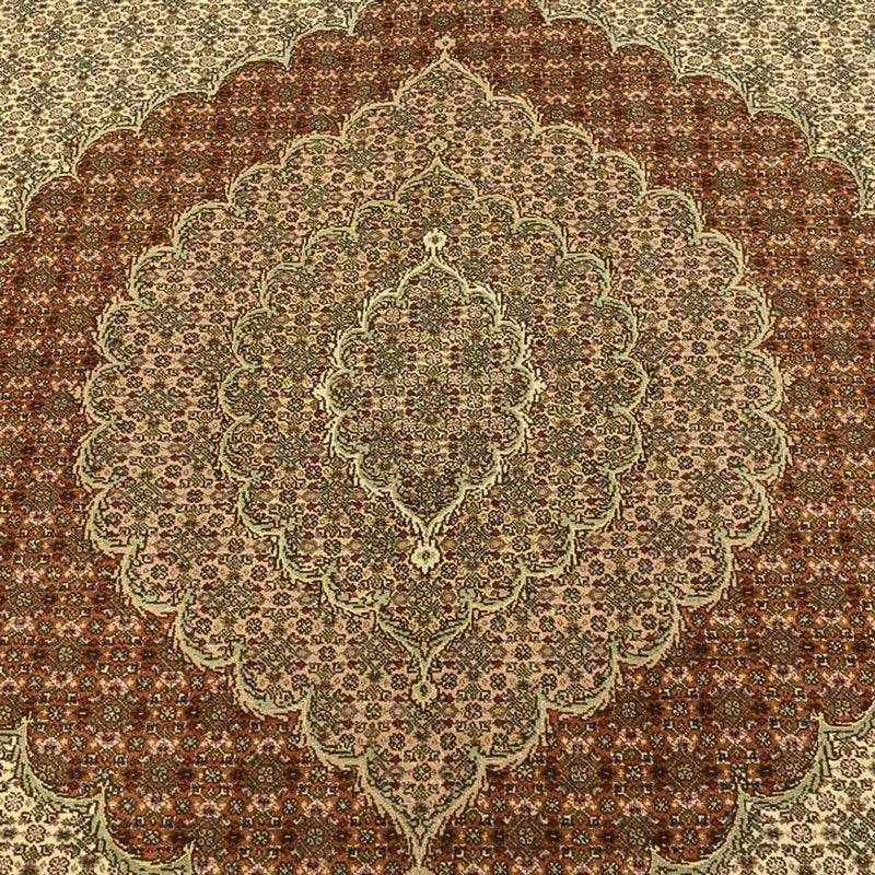 Persisk matta - Tabriz - Royal - Kungliga - 357 x 248 cm - ljusbeige