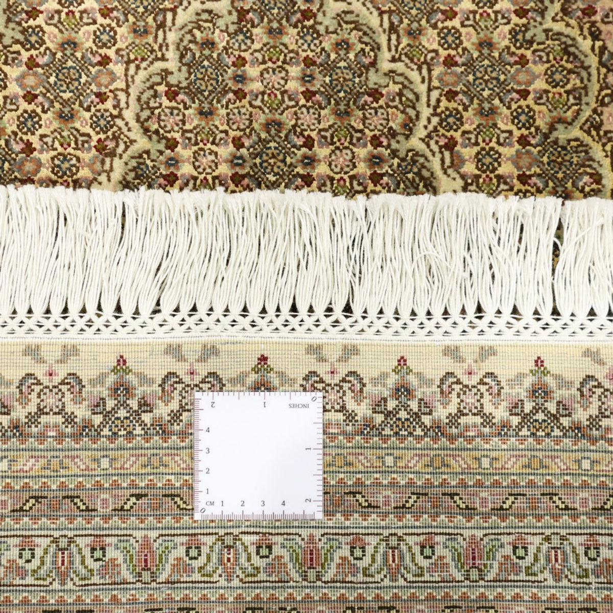 Persisk matta - Tabriz - Royal - Kungliga - 357 x 248 cm - ljusbeige