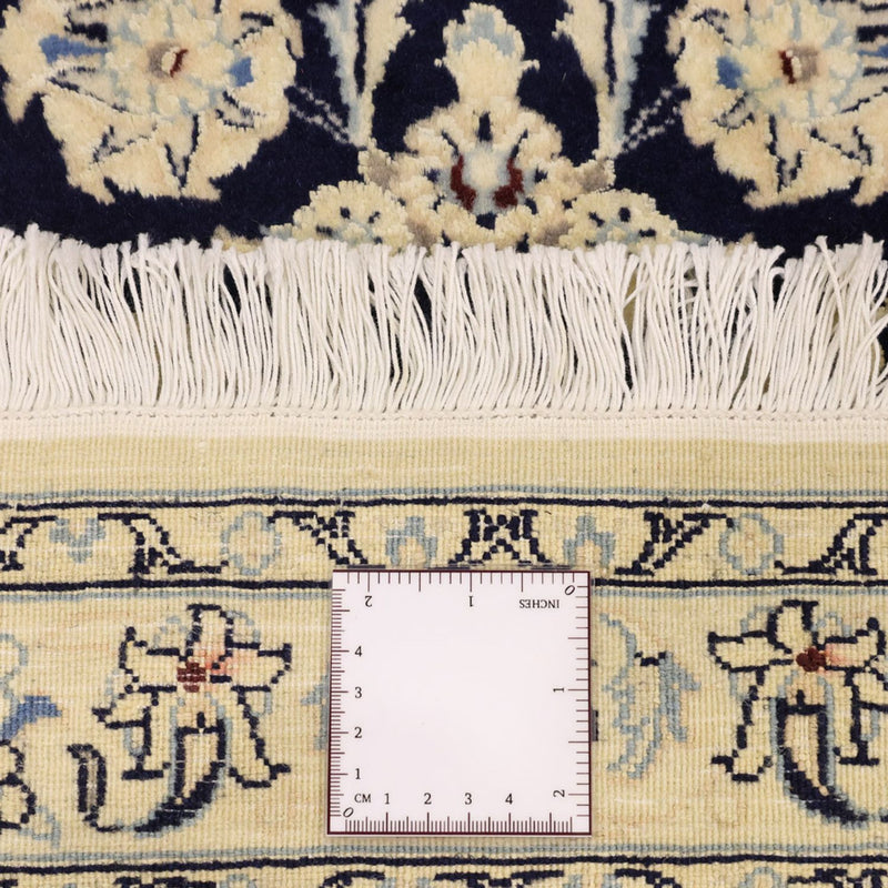 Persisk matta - Nain - Royal - Kungliga - 114 x 78 cm - mörkblå