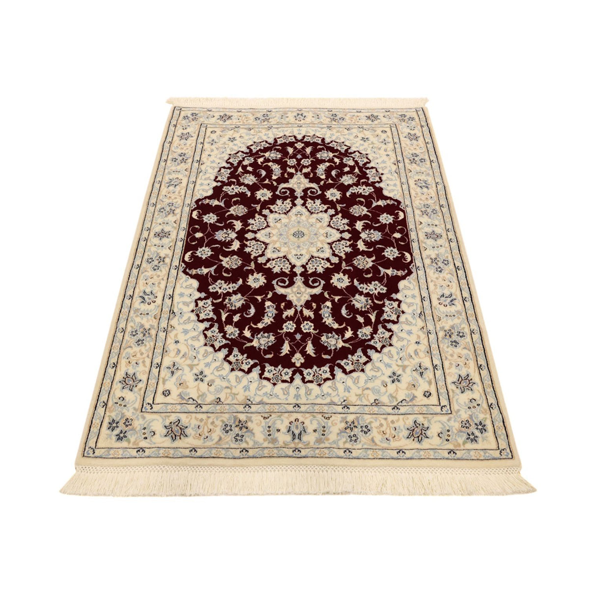 Persisk matta - Nain - Royal - Kungliga - 152 x 100 cm - röd